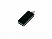 USB-флешка мини на 16 Гб с мини чипом в цветном корпусе (черный)