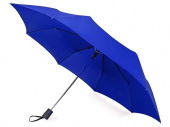Зонт складной "Irvine", полуавтоматический, 3 сложения, с чехлом, темно-синий