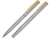 Набор Pen and Pen: ручка шариковая, ручка-роллер (серебристый, золотистый)