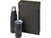 Подарочный набор Hugo: бутылка для воды, термокружка (черный)
