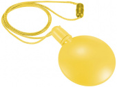 Круглый диспенсер для мыльных пузырей (желтый)