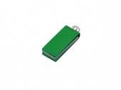USB 2.0- флешка мини на 16 Гб с мини чипом в цветном корпусе (зеленый)