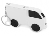 Рулетка Фургон, 1м (черный, белый)
