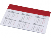 Коврик для мыши Chart с календарем (красный)