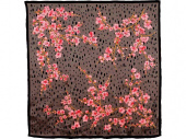 Платок Ciampino (коричневый, розовый)