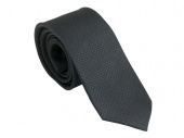 Шелковый галстук Uomo (темно-серый)