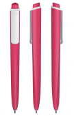 Ручка Torsion/P02 Pigra 02 Matt Premec, розовый, белый клип