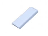 USB-флешка на 64 Гб с оригинальным двухцветным корпусом (белый)