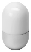 Настольная лампа Weeble (белый, серебристый)