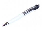 USB 2.0- флешка на 64 Гб в виде ручки с мини чипом (серебристый, белый)