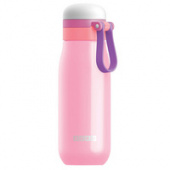Вакуумная бутылка для воды Zoku, розовая