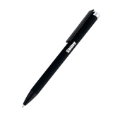 Ручка металлическая Slice Soft софт-тач, серебряная