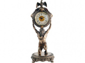 Часы Мировое время (бронзовый)