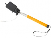 Монопод проводной Wire Selfie (черный, оранжевый)