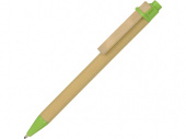 Ручка шариковая Salvador (зеленый, натуральный)