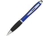 Ручка-стилус шариковая Nash (черный, ярко-синий)