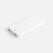 Аккумулятор с беспроводной зарядкой All Day Wireless, 10000 мАч, белый Аккумулятор с беспроводной зарядкой All Day Wireless, 10000 мАч, белый