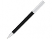 Ручка пластиковая шариковая Acari (черный, серебристый)