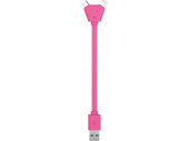 USB-переходник XOOPAR Y CABLE (розовый)