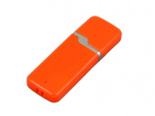 USB 2.0- флешка на 32 Гб с оригинальным колпачком (оранжевый)