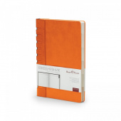 Ежедневник недатированный с индексами А5 Bergamo (оранжевый)