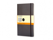 Записная книжка А6 (Pocket) Classic Soft (в линейку) (черный)