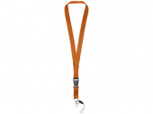 Шнурок Sagan с отстегивающейся пряжкой и держателем для телефона (оранжевый)