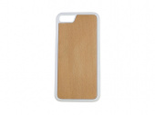 Чехол-бампер для iPhone 7, бук (белый, светло-коричневый)
