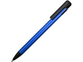 Ручка металлическая шариковая Loop (синий, черный)