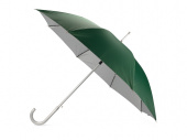 Зонт-трость Майорка (зеленый, серебристый)