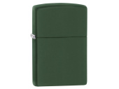 Зажигалка ZIPPO Classic с покрытием Green Matte (зеленый)
