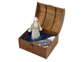 Подарочный набор «Снегурочка»: кукла, платок
