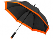 Зонт-трость Kris (черный, оранжевый)