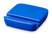Портативное зарядное устройство-подставка для смартфона Forza, 2200 mAh (ярко-синий)