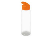 Бутылка для воды Plain 2 (оранжевый, прозрачный)