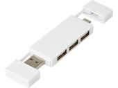 Двойной USB 2.0-хаб Mulan (белый)