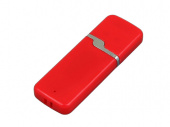 USB 2.0- флешка на 4 Гб с оригинальным колпачком (красный)