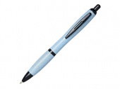 Шариковая ручка Nash из пшеничной соломы с черным наконечником, синий