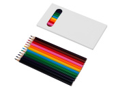 Набор из 12 шестигранных цветных карандашей Hakuna Matata (белый, разноцветный)