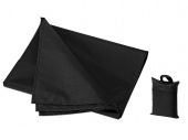 Плед для пикника Spread 3-в-1 в сумочке (черный)
