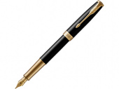 Ручка перьевая Parker Sonnet Core Black Lacquer GT (черный, золотистый)