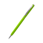 Ручка металлическая Tinny Soft софт-тач, зеленая