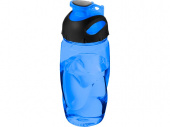 Бутылка спортивная Gobi (черный, синий прозрачный)