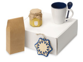 Подарочный набор Чайная церемония (синий, белый)