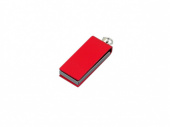 USB-флешка мини на 16 Гб с мини чипом в цветном корпусе (красный)
