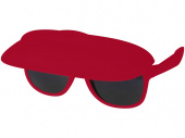 Очки солнцезащитные с козырьком Miami (красный)