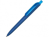 Ручка шариковая Prodir DS8 PRR "софт-тач", голубой