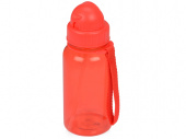 Бутылка для воды со складной соломинкой Kidz (красный)
