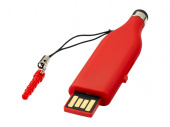 USB-флешка на 4 Гб со стилусом (красный)