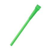 Ручка картонная Greta с колпачком - Зеленый FF